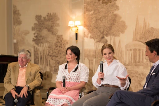 Bilder der Veranstaltungen des Salon Operá im Hotel Bristol Vienna