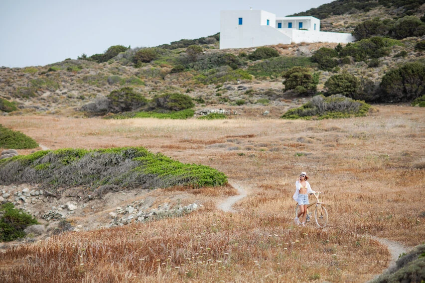 Modelshooting auf Milos, Griechenland
