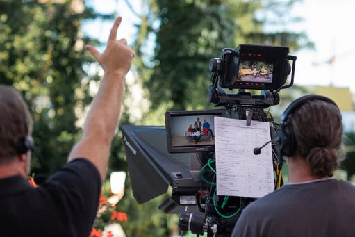 Bilder aus den verschiedenen Bereichen der Filmfirma Interspot