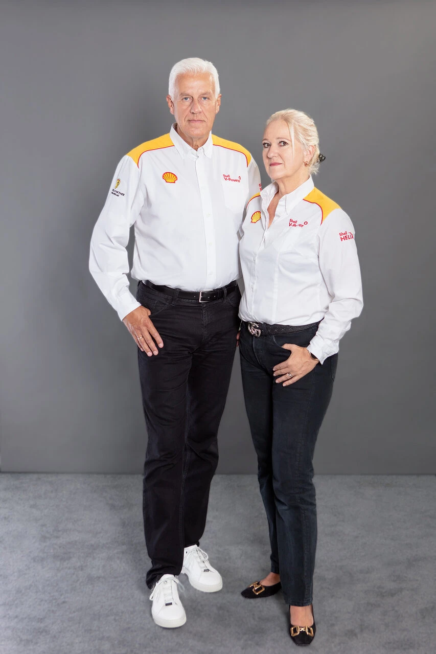 Portraits der Geschäftsführung von Shell Austria