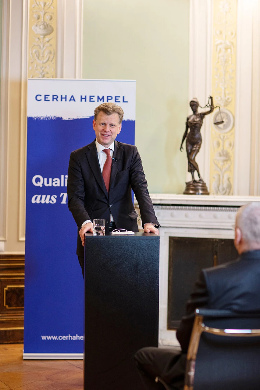 Bilder der Preisverleihung von Cerha-Hempel