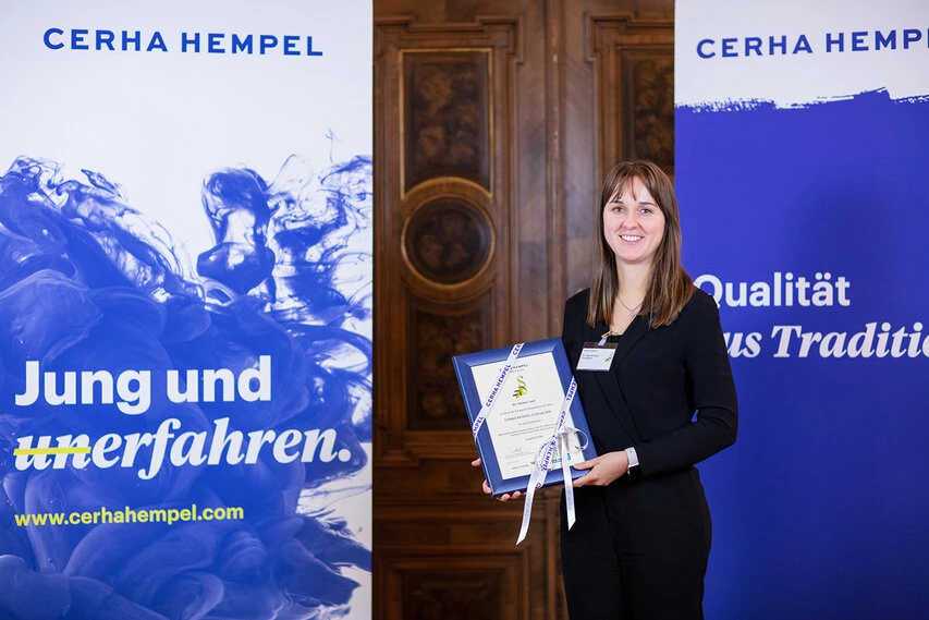 Bilder der Preisverleihung von Cerha-Hempel