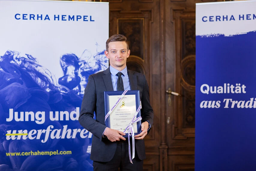 Bilder der Preisverleihung von Cerha-Hempel