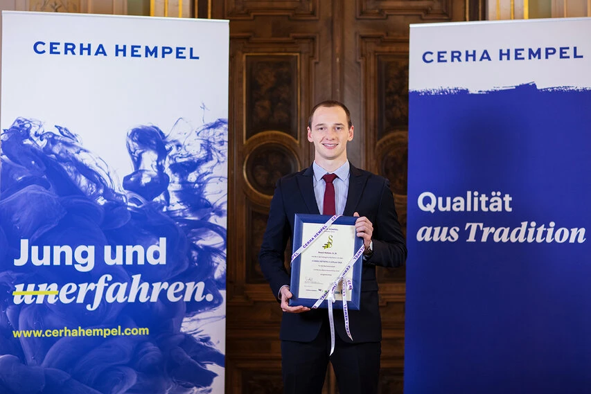 Bilder der Preisverleihung von Cerha-Hempel